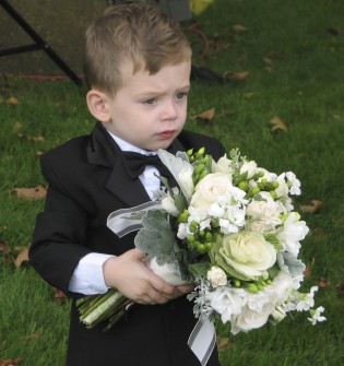 Only a ring bearer would touch